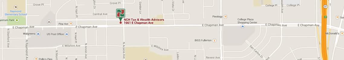 Map to NCH Tax & Wealth Advisors